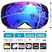 HONGDAK Ski Goggles Snowboard Snowmobile Men Women Anti Fog Polarized OTG Over Glasses Snow Sports Sunglass Snowboarding Jet Skiing Youth Kids