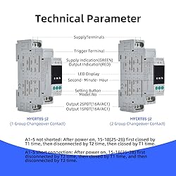 CNAODUN Cyclic Time Delay Relay Digital Display