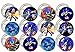 Sonic the Hedgehog Video Game Party Favors Supplies Decorations Collectible Metal Pinback Buttons, Large 2.25" -12 pcs