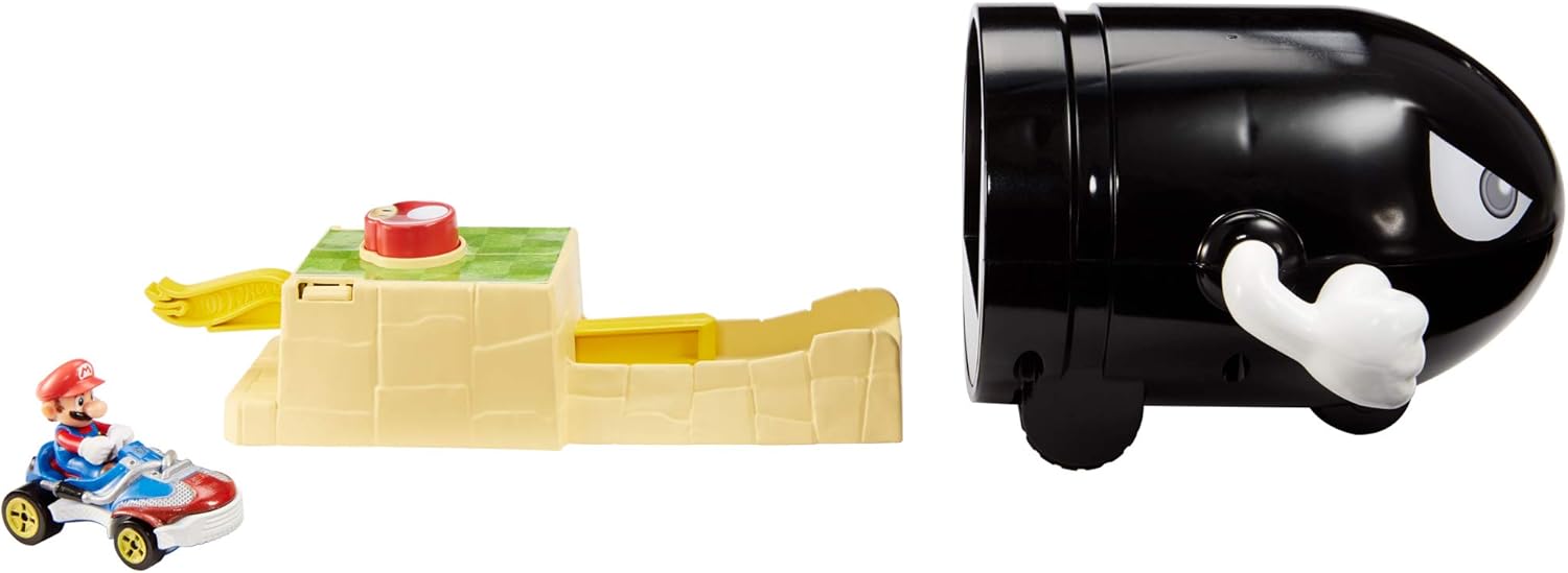 Mario Bros Kart Lançador Bullet Bill