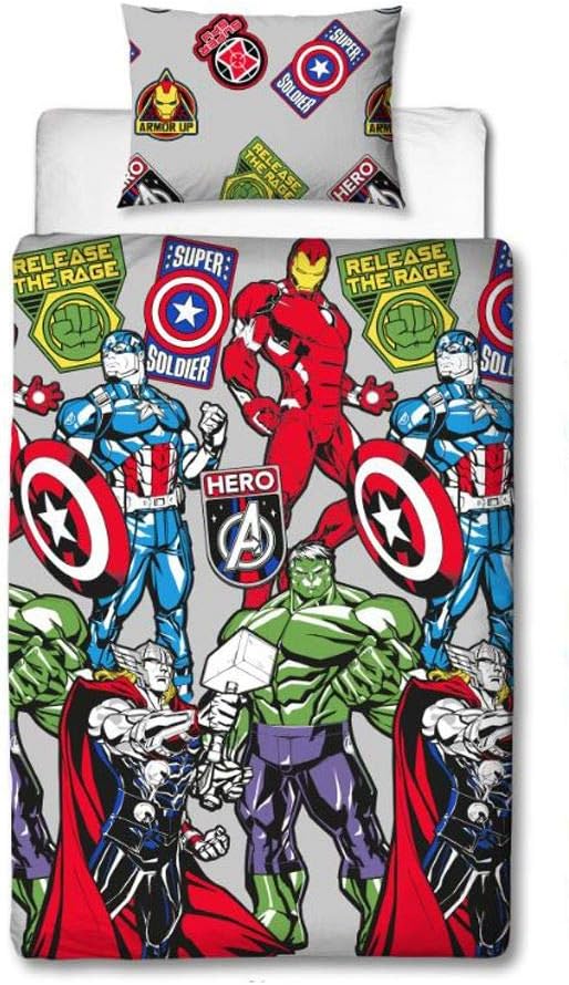 superhero single duvet cover