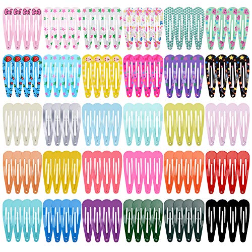 ZOYLINK Haarnadel Mädchen 120 Stück Kinder Haarnadel Set Bonbon Farbe Baby Haarnadel und Mädchen Haarnadel, süße Haarnadel, geeignet für Kinder Haarnadel Geschenk