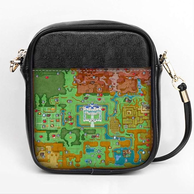The Legend of Zelda Bag Custom legend of zelda map fashion