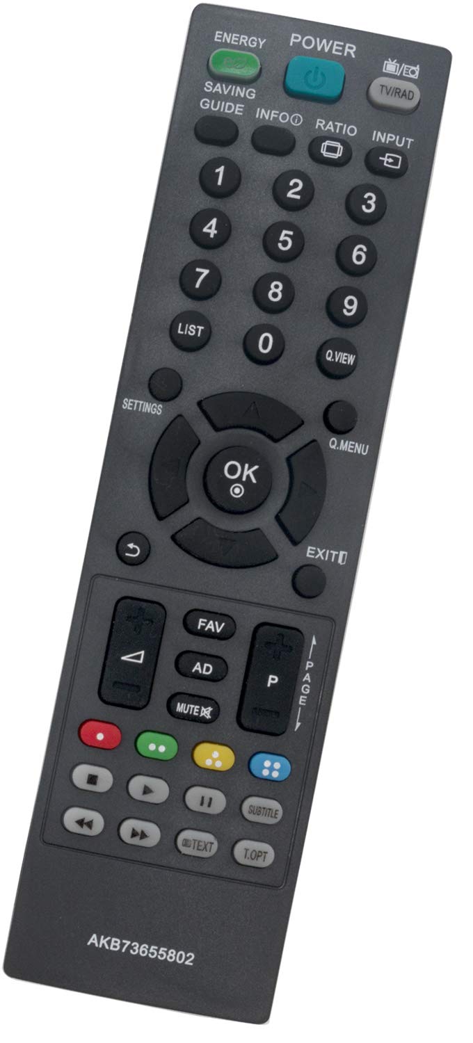 ALLIMITY AKB73655802 Remote Control Replace for LG Full HD LED TV 19LS3500 26LS3500 32LS5600 42LS5600 42PA4500-ZF 19LS3500-ZA 32CS460 37LS5600 42LS5600-ZC 47LS5600 22LS3500 32LS3500