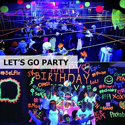 image for Onforu 2 Pack 30W UV LED Black Light, Ultraviolet Outdoor Flood Light 