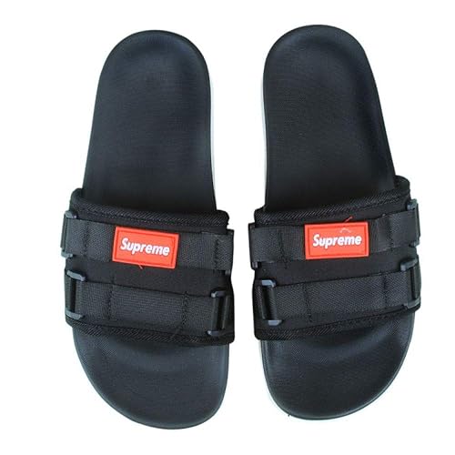supreme flip flops amazon