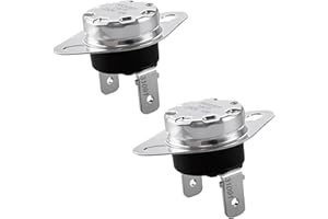 BKIFU 31091 Limit Switch 190℉ Fit for Atwood/Hydro Flame/Dometic RV Furnace,Furnace Replacemet Parts,High Temperature Limit Switch 190℉(2PCS)