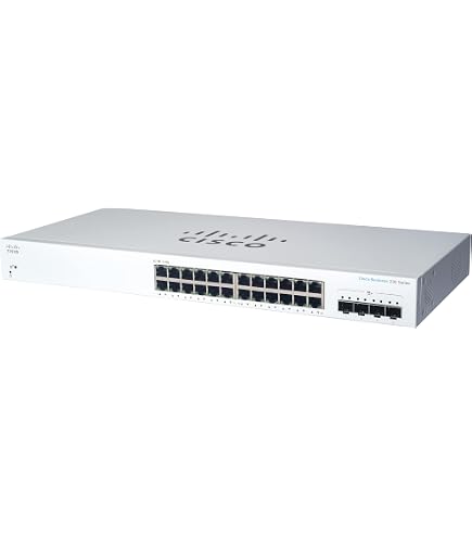 Amazon.com: Cisco Business CBS110-24T 24-Port Unmanaged Gigabit