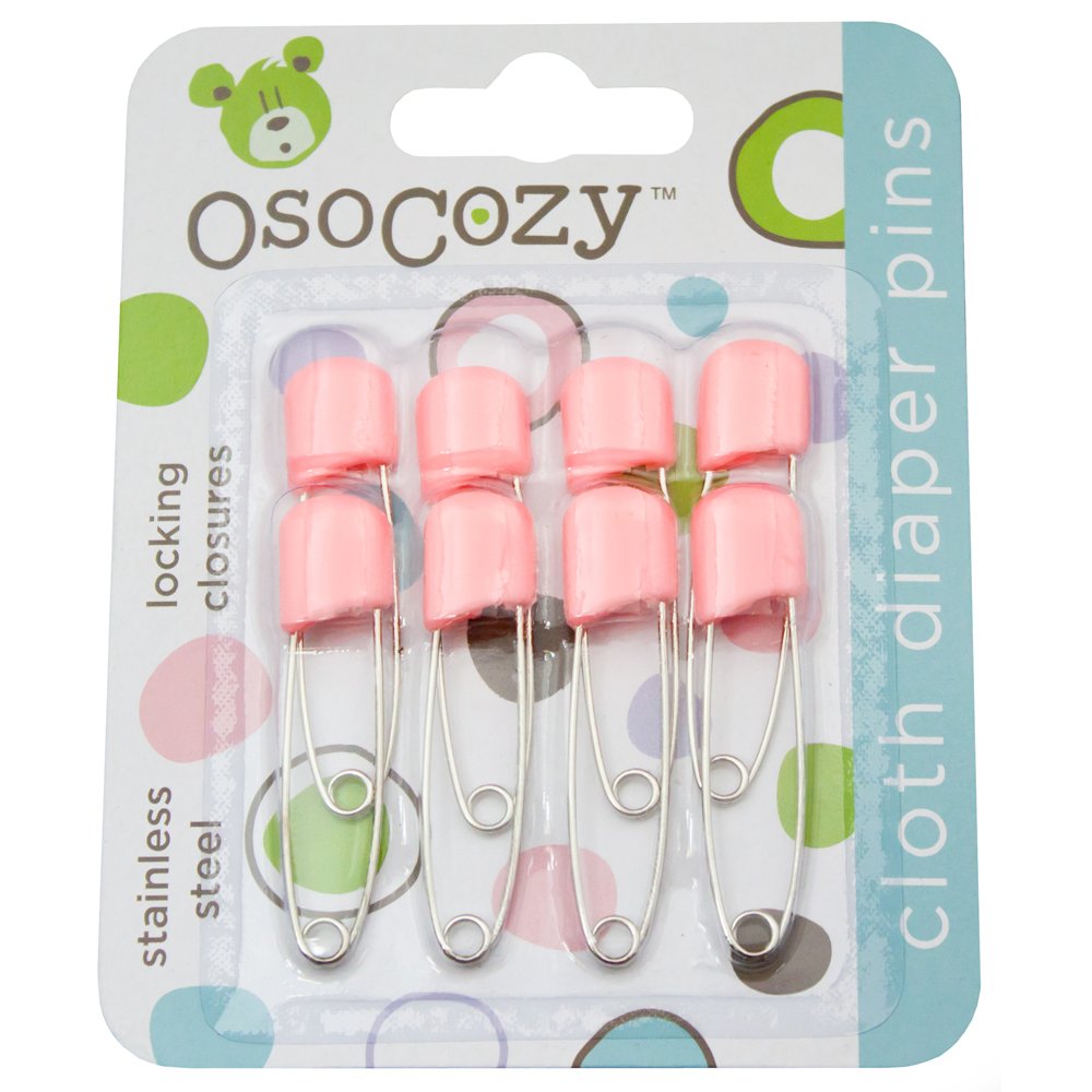 Sturdy Crafts or Colorful Laundry Pins OsoCozy Diaper Pins {Red