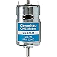Genmitsu GS-775M Micro DC 24V 20000RPM 775 Motor, Double Ball Bearing, High Power, Noise Suppression, DC Motor Driver for Electrical Tools DIY…