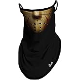 Obacle Bandana Face Mask with Ear Loops Neck Gaiter Face Mask Scarf Face Cover for Men Women