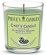 Price's Chef's Jar Candle Odour Eliminating Basil Patchouli Geranium
