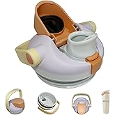 RUIQI MISSJ Replacement Lid for Owala FreeSip Sway Water Bottle,Replacement Accessories with Owala FreeSip Sway 40oz,Replacement Lid Accessory for Owala,Leak-Proof,BPA-Free(Purple)