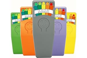 Gurtice EMF Meter Ghost Hunting Magnetic Field Detector Spirit Box Paranormal Equipment Tester 50Hz-20,000Hz Gray