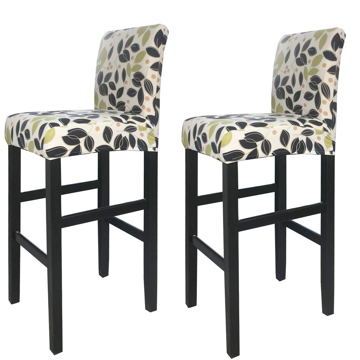 Deisy Dee Stretch Slipcovers Chair Cover for Counter Height