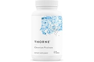 THORNE Chromium Picolinate - Essential Mineral Supplement for Healthy Metabolism Support* - Supports Carbohydrate Cravings* - Dairy, Soy & Gluten-Free - 60 Capsules