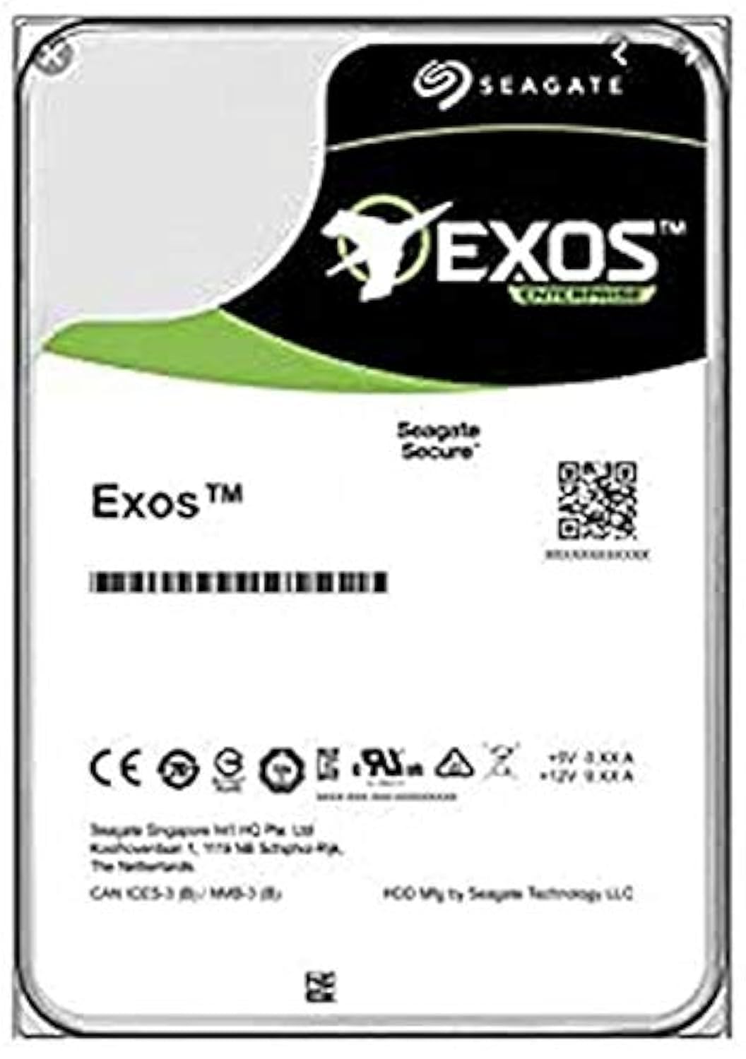 Seagate 16TB ST16000NM001G Exos X16 SATA 6Gb/s 7.2K RPM 512e/4Kn 256Mb, OEM, Mechanical Hard Disk