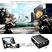 Projector, CiBest Video Projector with 2800 Lux 170″ Display Portable Mini LED Home Theater Entertainment Projector 1080P Supported, Compatible with PS4, HDMI, VGA, TF, AV and USBthumb 4