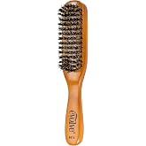Evolve Boar Styling Brush | 100% Pure Boar Bristles, Medium Bristles, For Short &amp; Long Hair, Distributes Natural Oils
