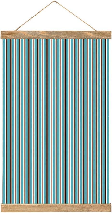 Amazon のれん棒 ポスター 幾何学的 淡い色の背景と垂直線幾何学的なデザインストライプ図形 オシャレ インテリア ウォールデコ 装飾アート高級 33 X 52 Cm 多色 アートフレーム ポスター オンライン通販