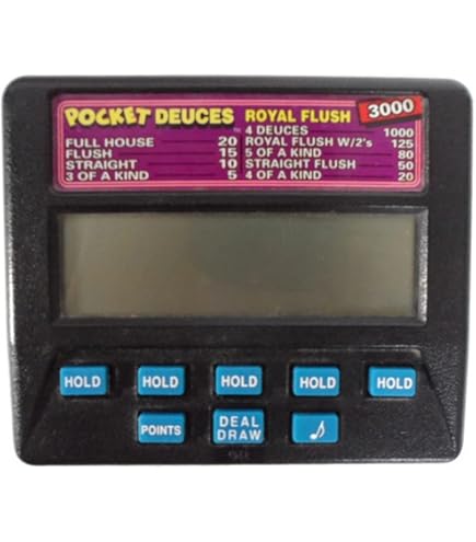 Amazon.com: Radica Pocket Poker: Royal Flush 3000 - Handheld