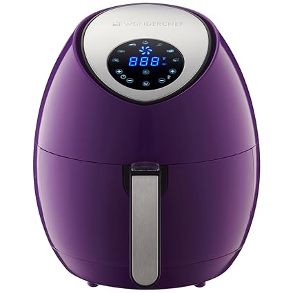 Wonderchef Caruso Digital Air Fryer 1500W (Purple)