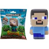 Just Toys Minecraft SquishMe Blind Bag Squishy Toy | Officially Licensed Minecraft slow-rise squishy. 1 random squishy per blind box. Collectible mystery squishy toy.