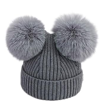 baby boy pom pom hat