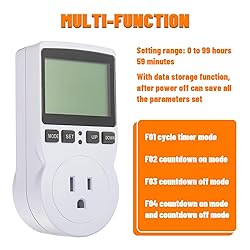HUAREW 110V Backlit Digital Temperature
