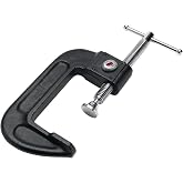 Performance Tool W286 6 in. Quick-Release C-Clamp | Malleable iron frame with tough enamel finish. Chrome plated screw threads. Quick-release button saves time