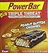 PowerBar Triple Threat Long Lasting Energy Bar, Peanut Butter Caramel, 6 - 50g (1.76 ounce) bars