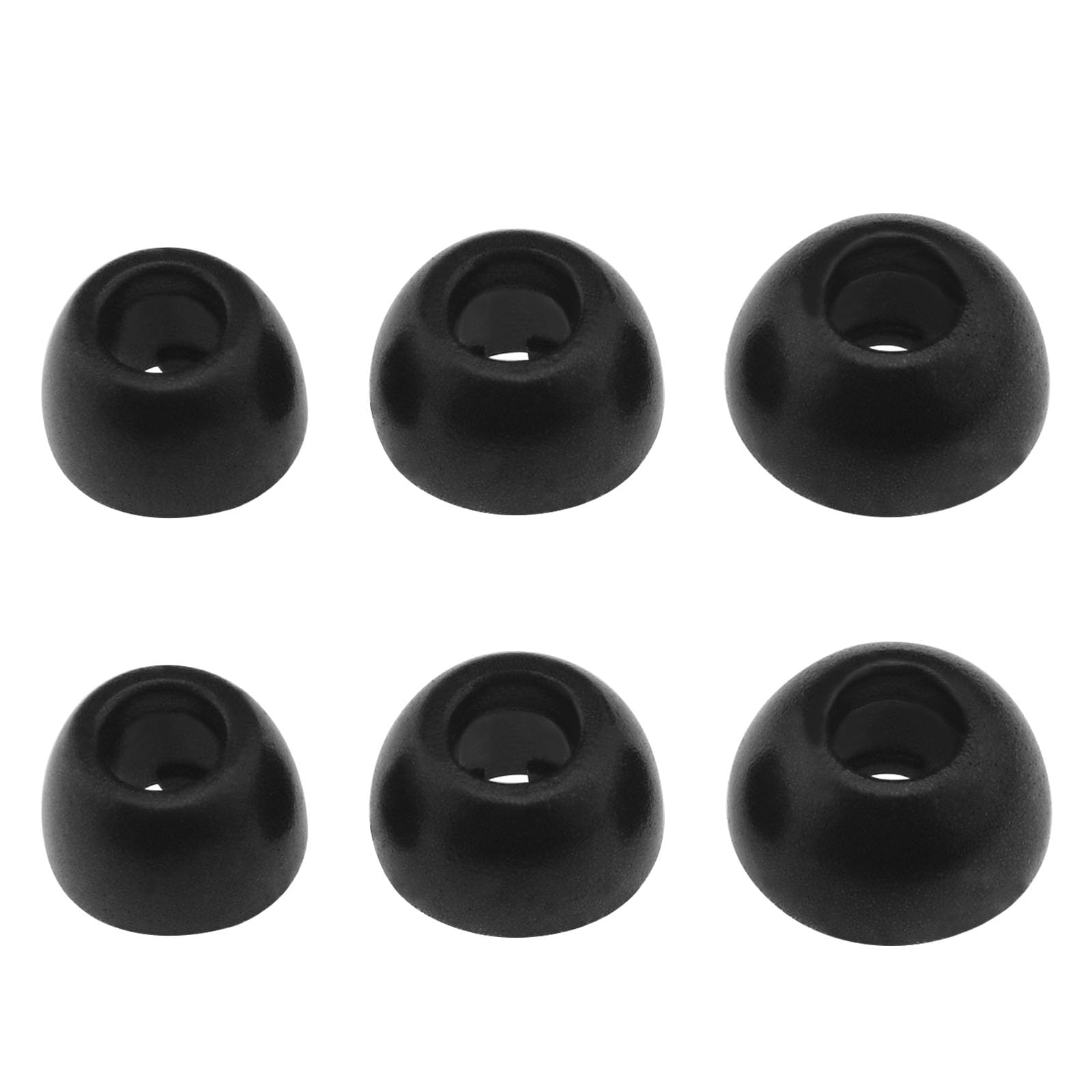 LT Easiyl 6PCS Memory Foam EarBuds Compatible with JBL Live Pro 2 Tws Earphones Memory Foam Earbuds Replacement Earmuffs Ear Tips Black