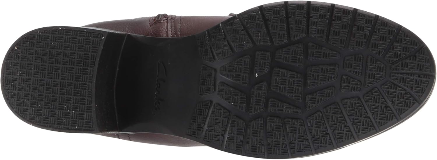 clarks women's hollis moon leather boots