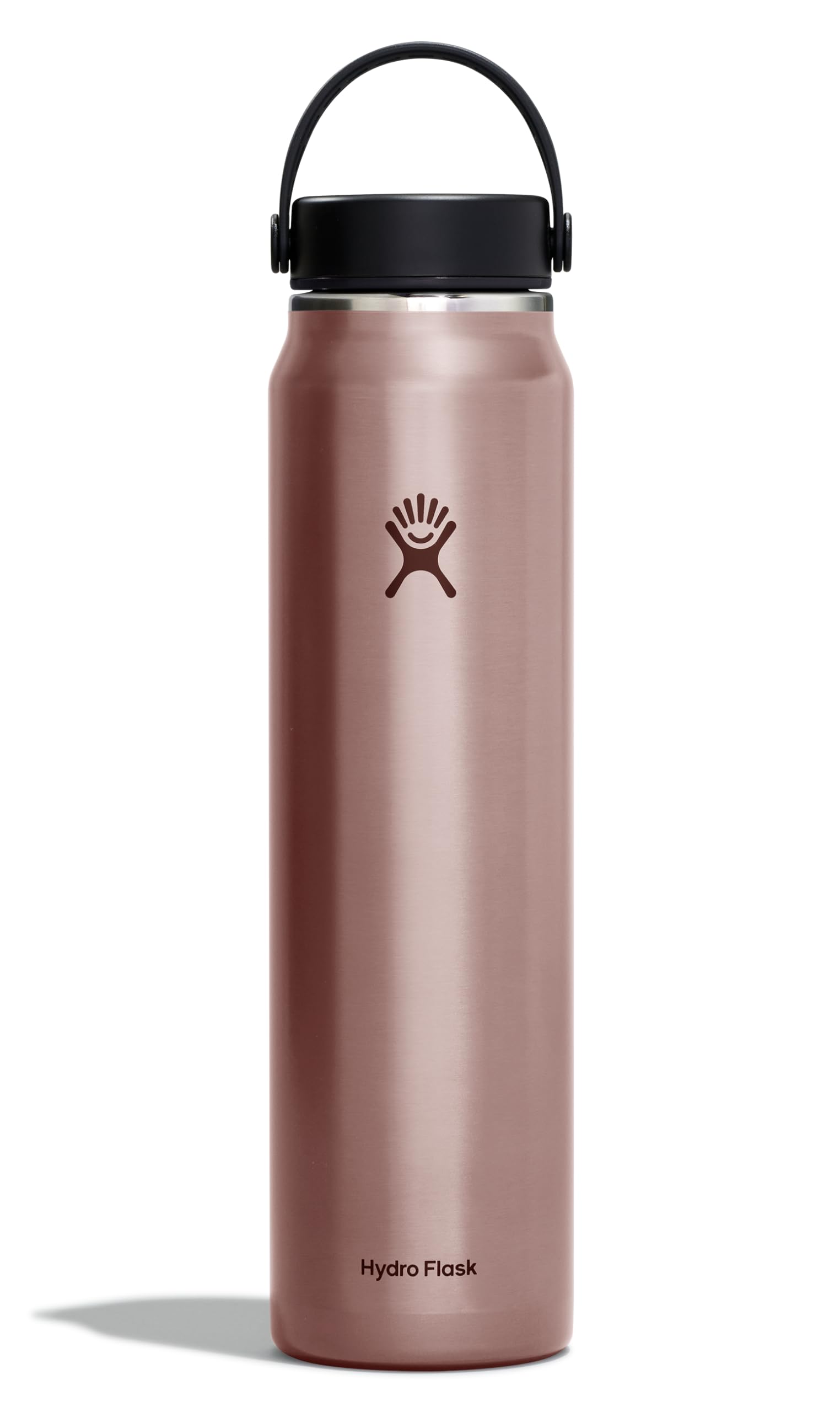 Hydro Flask 40 Oz Lightweight Trail Series Wide Flex Cap Quartz- Hiking Water Bottle Image