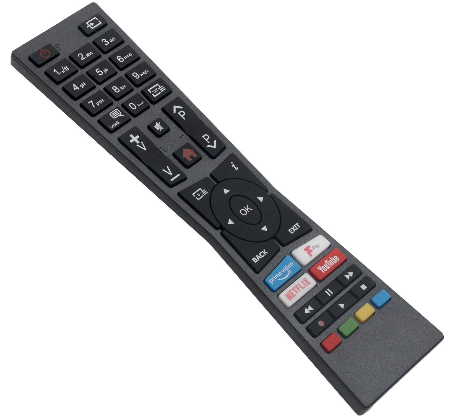 ALLIMITY RM-C3338 RC43101P Remote Control Replace for Bush JVC 2018 2019 LCD TV DLED49UHDHDRS LT-43C790 LT-43C795 LT-49C790 LT-43C890 LT-43C898 LT-49C890 LT-49C898 LT-55C870 LT-55C898 LT-32C795
