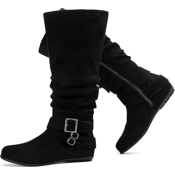 靴 m me eme Cut design chain long boots m me eme Cut design chain long boots