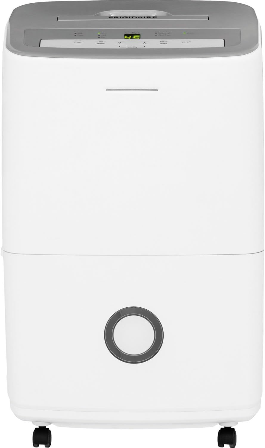 Frigidaire 30-Pint Dehumidifier with Effortless Humidity Control, White