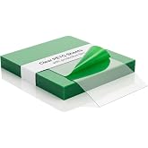 Clear PETG Sheets (40-Pack of 9" x 9" x 0.02") Transparent Plastic Panels for DIY, Vacuum Forming, and Enclosures