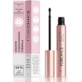 ForChics Black Nourishing Mascara - Growth and Strengthening Formula | Fortify Lashes- Hormone-Free Lengthening Mascara for Thicker and Longer Lashes