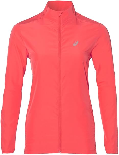 giacca asics rossa donna