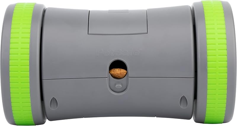 Kibble Chase - Dispensador de Comida e Petiscos para Cães, Brinquedo Interativo Inteligente para Cães, Funcionado a Pilhas, Resistente
