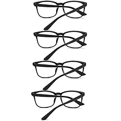 aisswzber Unisex Stylish Square Non-Prescription