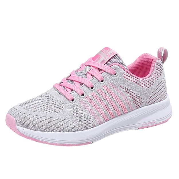 ?Damen Sneakers Sportschuhe Laufschuhe Plateauschuhe Turnschuhe Fashion Frauen Schnürstiefel Schuhe Atmungsaktives Leichte Sc