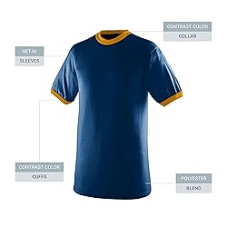 Augusta Sportswear Men's Large Ringer tee