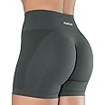 AUROLA Intensify V2.0 Women's Workout Shorts Athletic Running Shorts, Seamless High Waist Sport Gym Yoga Shorts