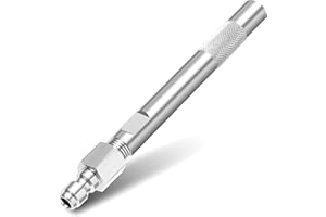 JOEJET Pressure Washer Long Range Chemical Nozzle, Shooter Tip Power Washer Compatible with Ladder Saver for 1000 to 6000 Psi Pressure Washing, 1/4’’ Quick Connect