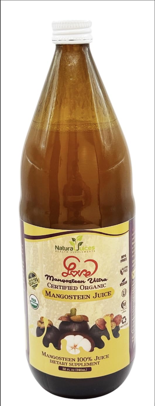 NaturalJuices Organic Certified LoveMangosteen Ultra (943mL)
