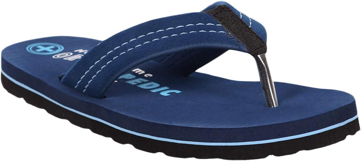 Ortho Slippers and Flexible Slipper | Casual Slipper (Blue, Soft)