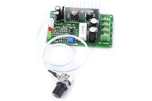 DC Motor Speed Controller 12V/24V/36V 15A PWM Regulator Potentiometer Overload Protector with a Speed Regulating Knob