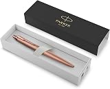 Parker Jotter XL Ballpoint Pen Monochrome Matte Rose Gold Medium Blue Ink Gift view 6